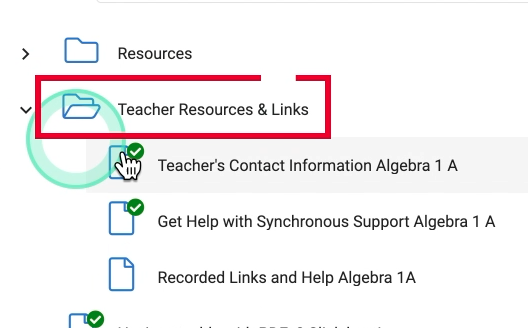 Teacher Resources and Links
